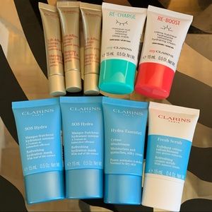 Clarins hydration cream & mask